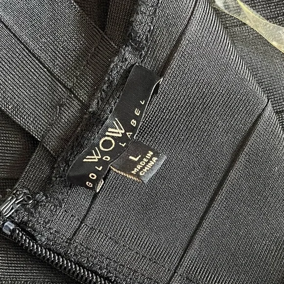 Metallic Rainbow Bodycon Mini Dress - Picture 7 of 7